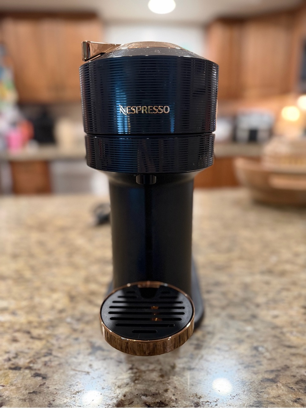 Nespresso Vertuo Next Premium Coffee & Espresso Machine – Black/Rose Gold